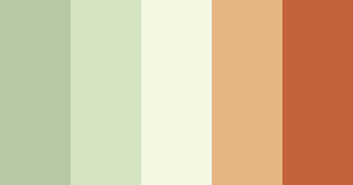 Download warm sage color palette PNG image (landscape)