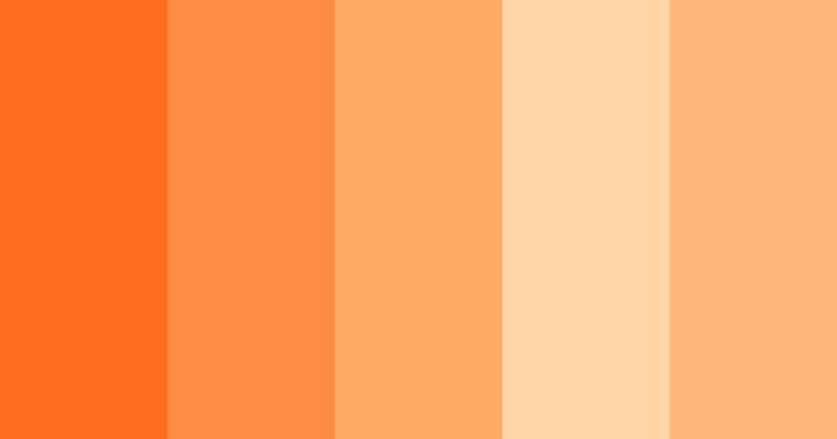 Download fire fox color palette PNG image (landscape)