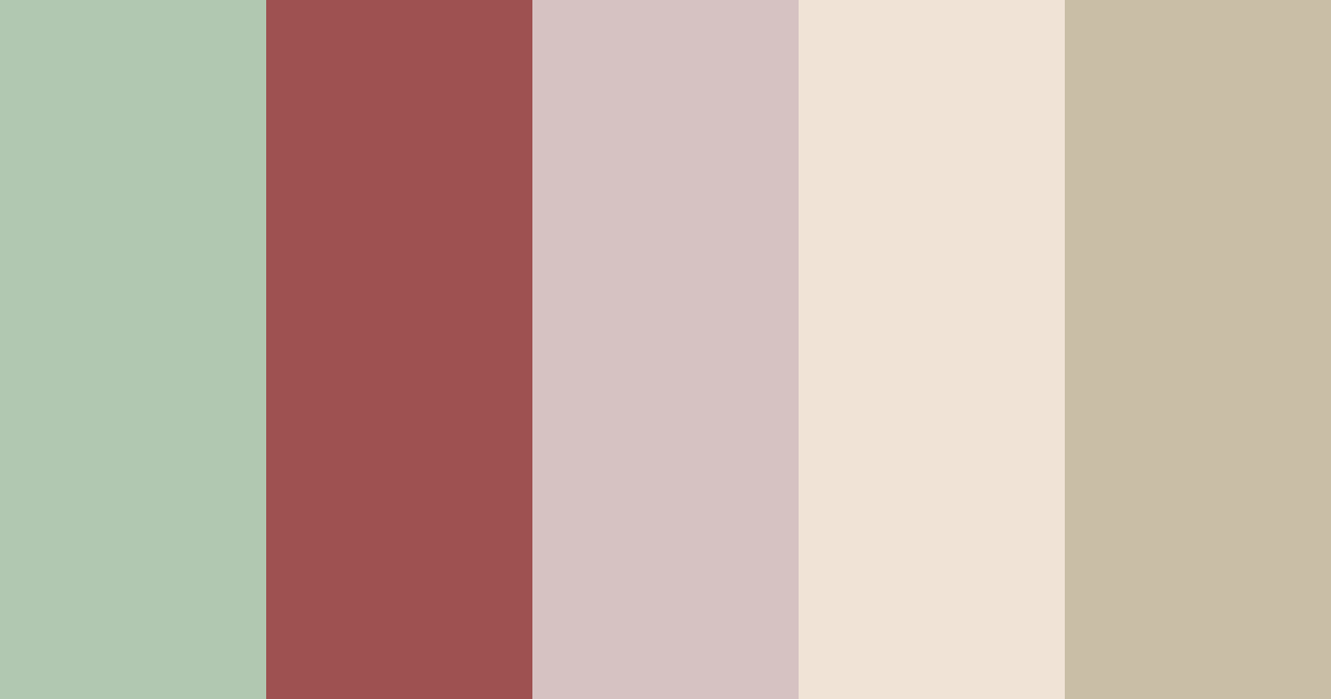 Download  sage maroon summer wedding color palette PNG image (landscape)