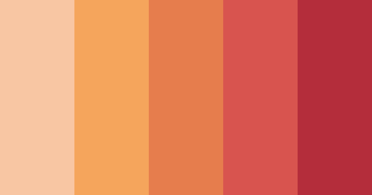 Download modern blush color palette PNG image (landscape)