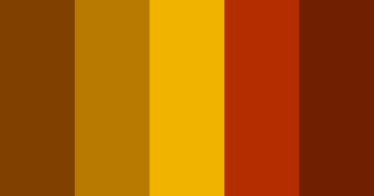 Download harry potter color palette PNG image (landscape)