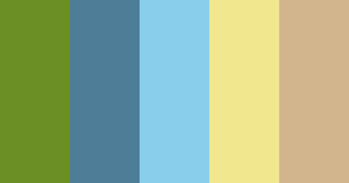 Download mountain sky color palette PNG image (landscape)