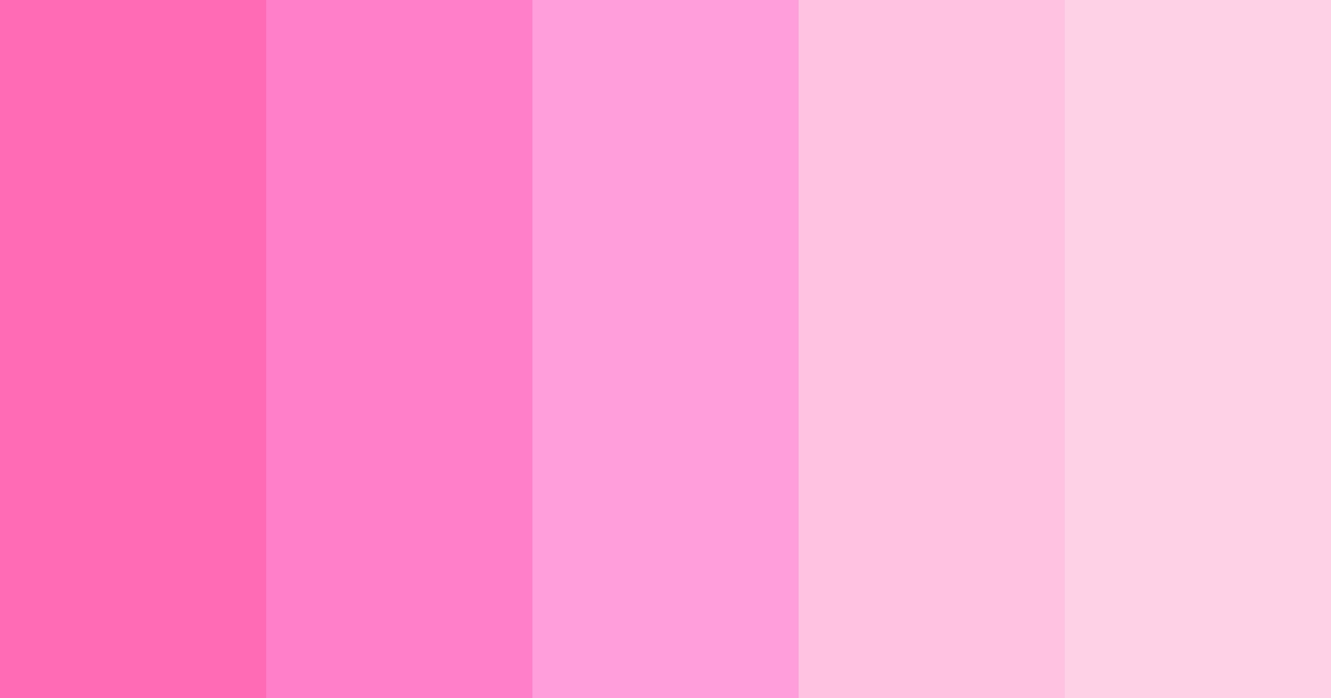 Download hot pink delight color palette PNG image (landscape)