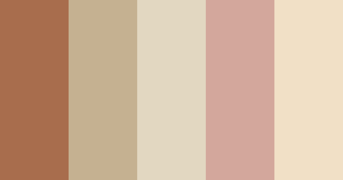 Download vintage color palette PNG image (landscape)