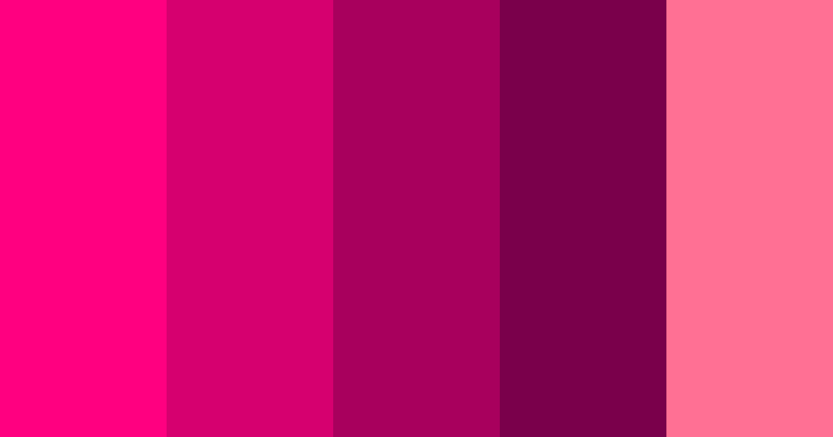 Rose Blossom Color Palette