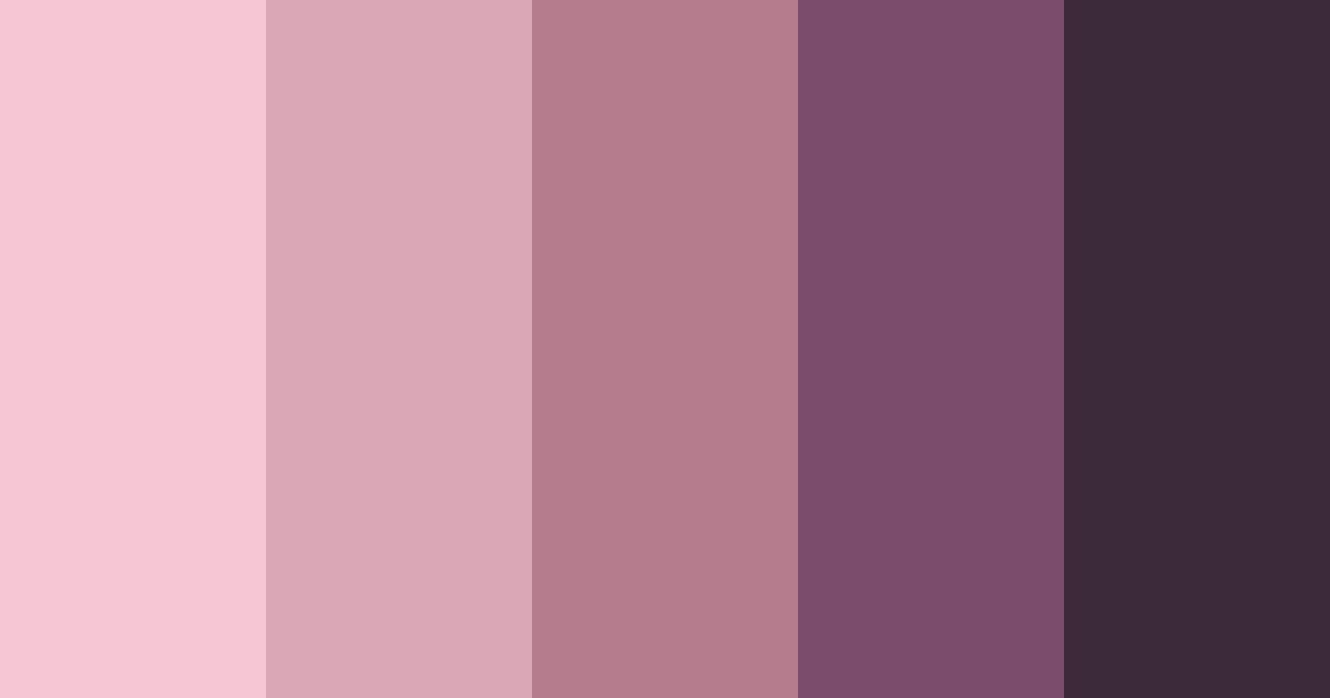Download 夜桜と月 color palette PNG image (landscape)