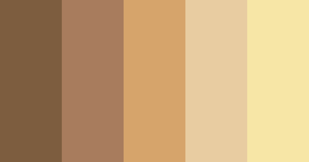 Download hazel color palette PNG image (landscape)