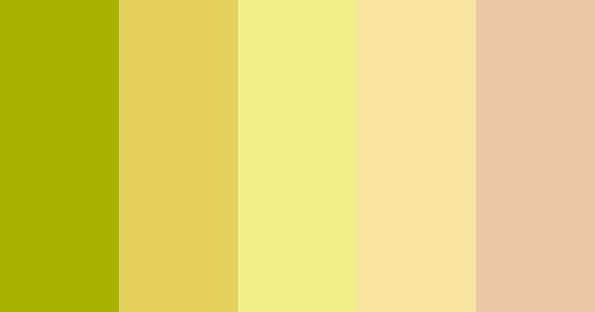 Download spring hazel color palette PNG image (landscape)