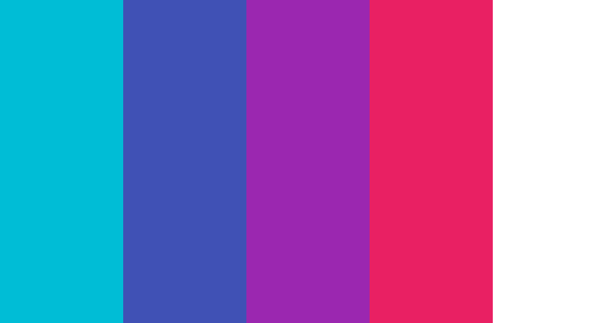 Download cyber cool color palette PNG image (landscape)