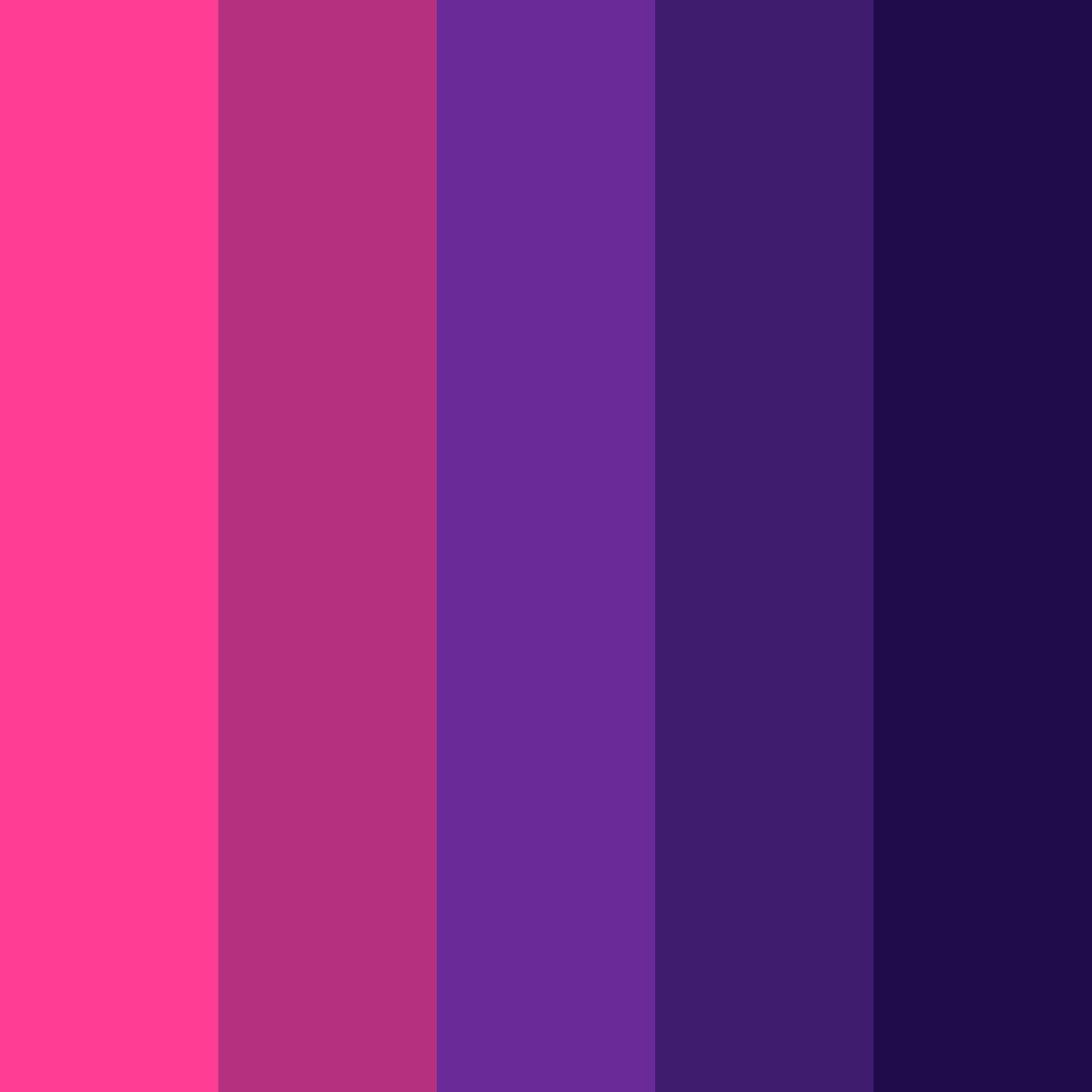 Download cyberpunk dreams color palette PNG image (square)
