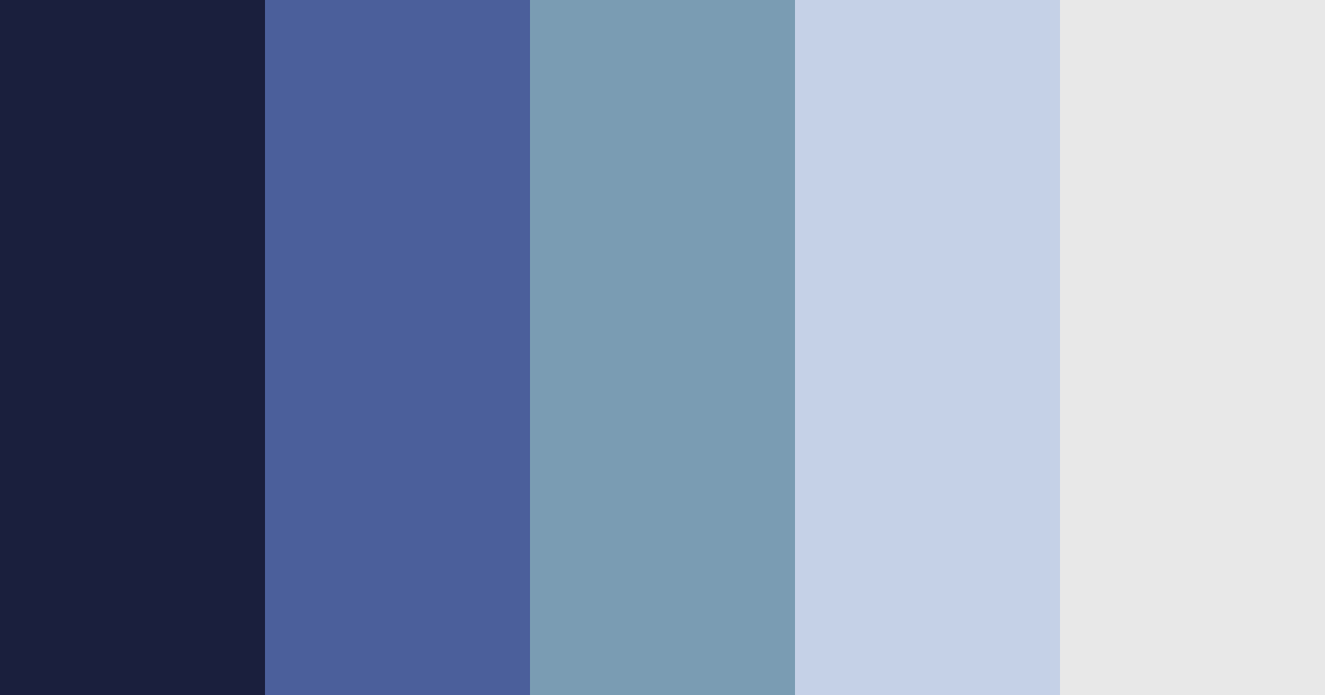 Download futuristic serenity color palette PNG image (landscape)
