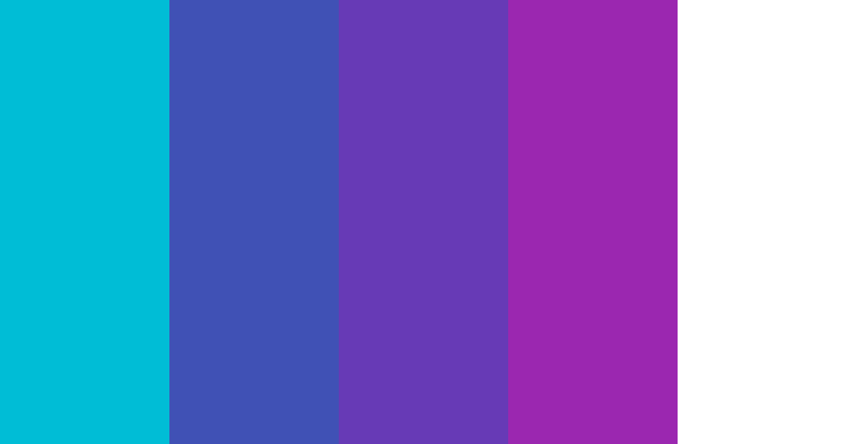 Download cosmic dream color palette PNG image (landscape)