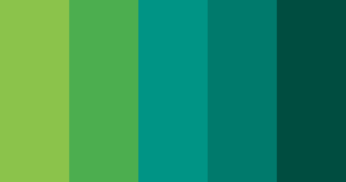 Download sustainable luxury color palette PNG image (landscape)