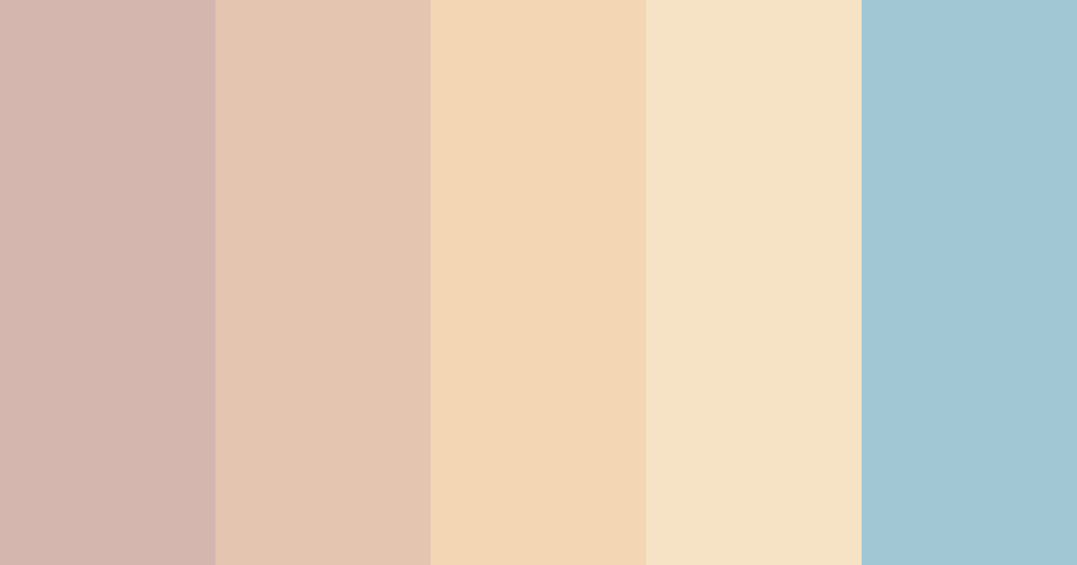 Clam Shell Color Palette