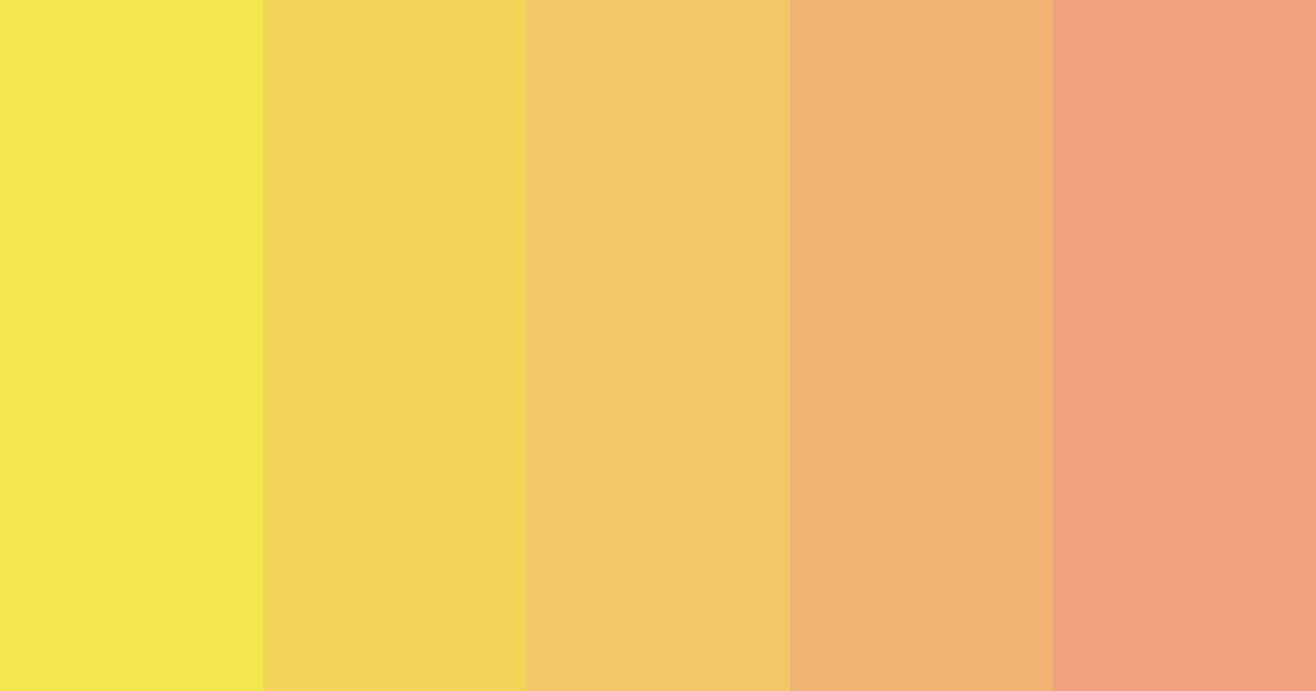 Download amarillo pastel color palette PNG image (landscape)