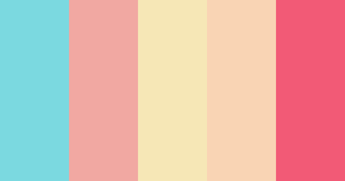 Download teardrop color palette PNG image (landscape)