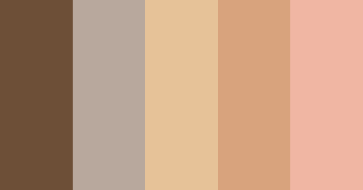 Download modern japanese chestnut color palette PNG image (landscape)