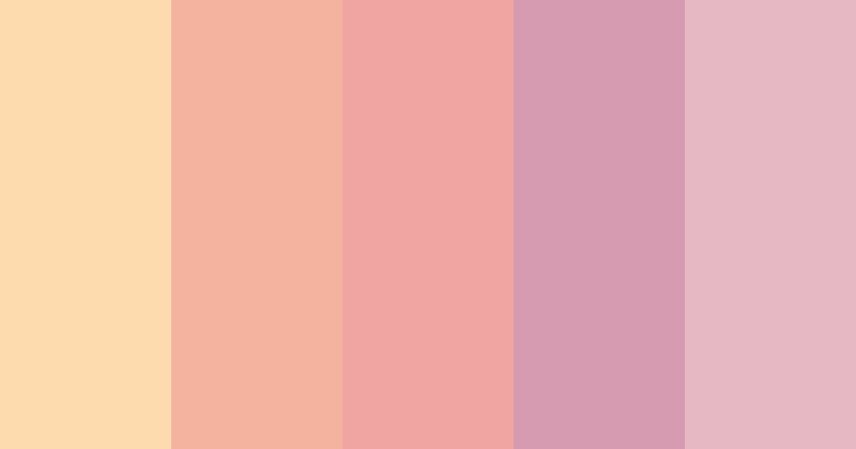 Download soft glow color palette PNG image (landscape)