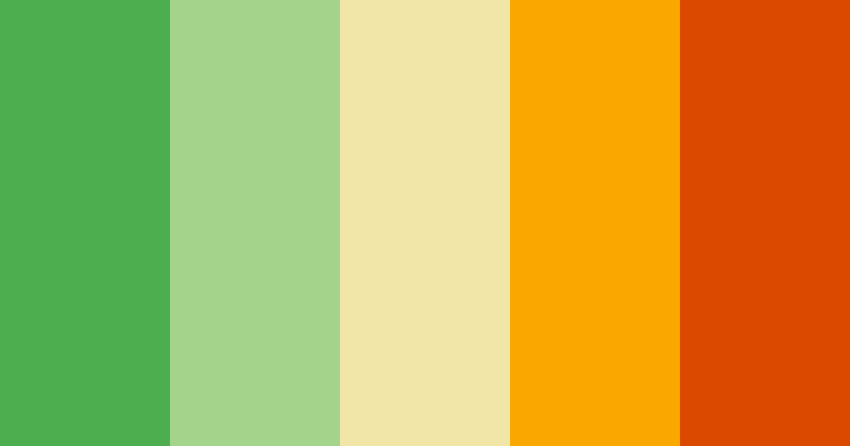 Download vegetable garden color palette PNG image (landscape)