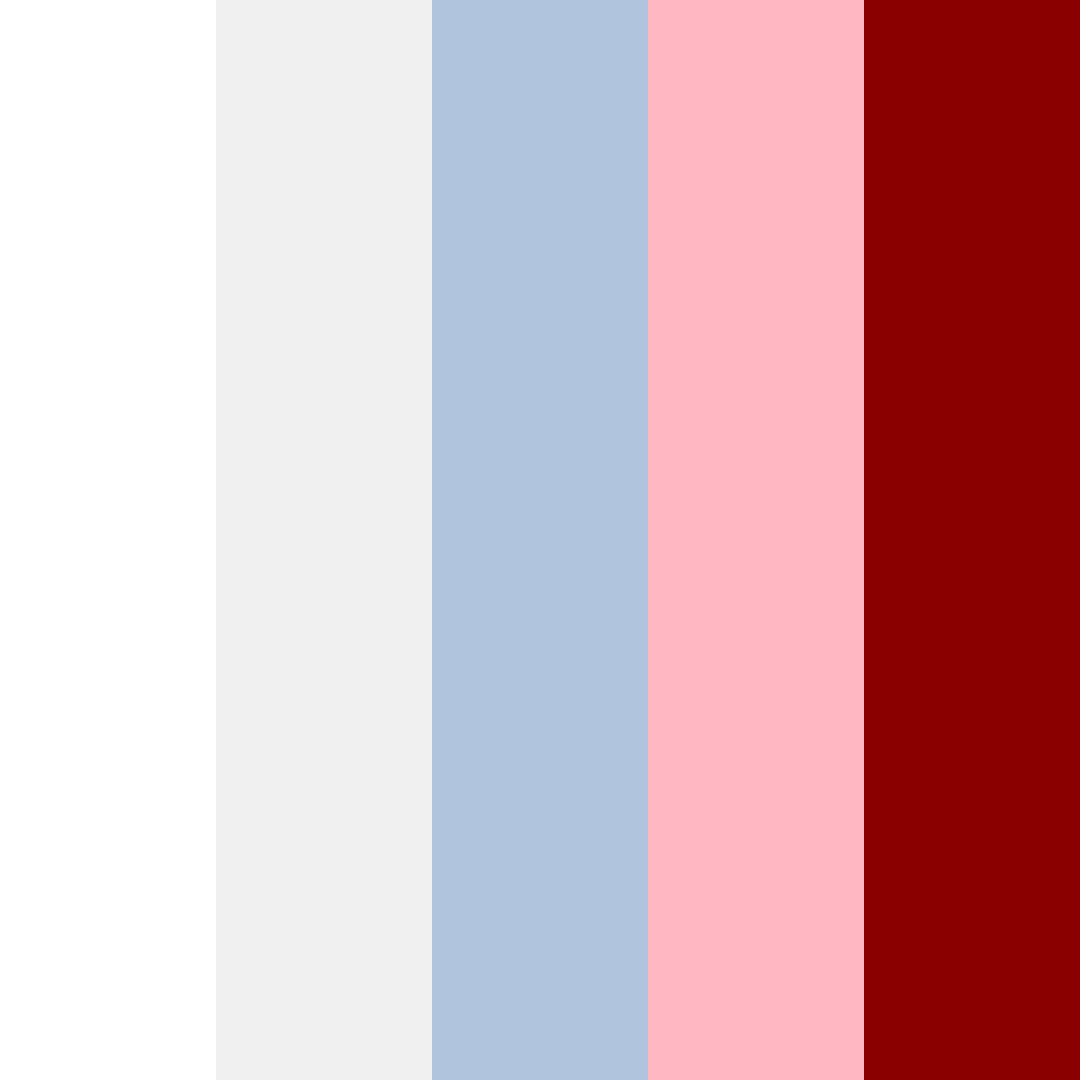 Download princess snow white color palette PNG image (square)
