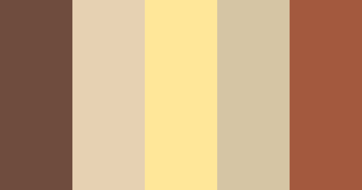 Download root beer float color palette PNG image (landscape)
