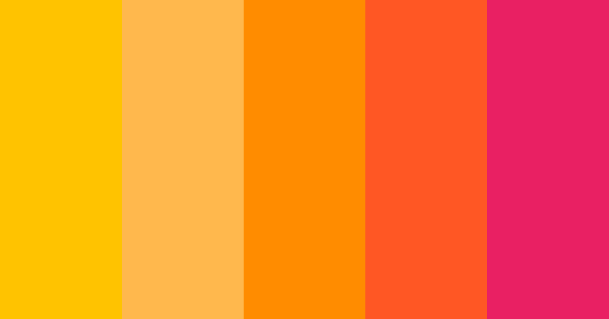 Download sunflower color palette PNG image (landscape)