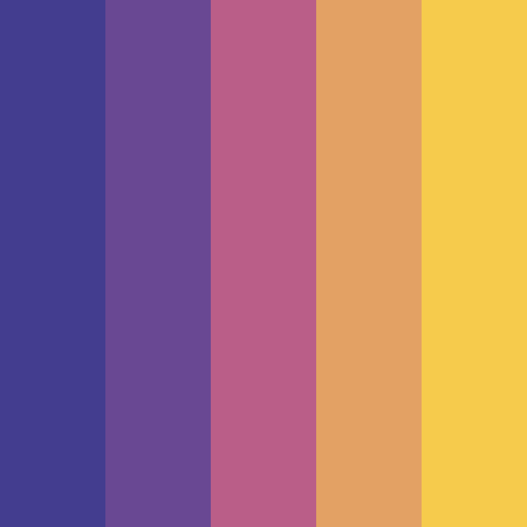 Download esoteric color palette PNG image (square)