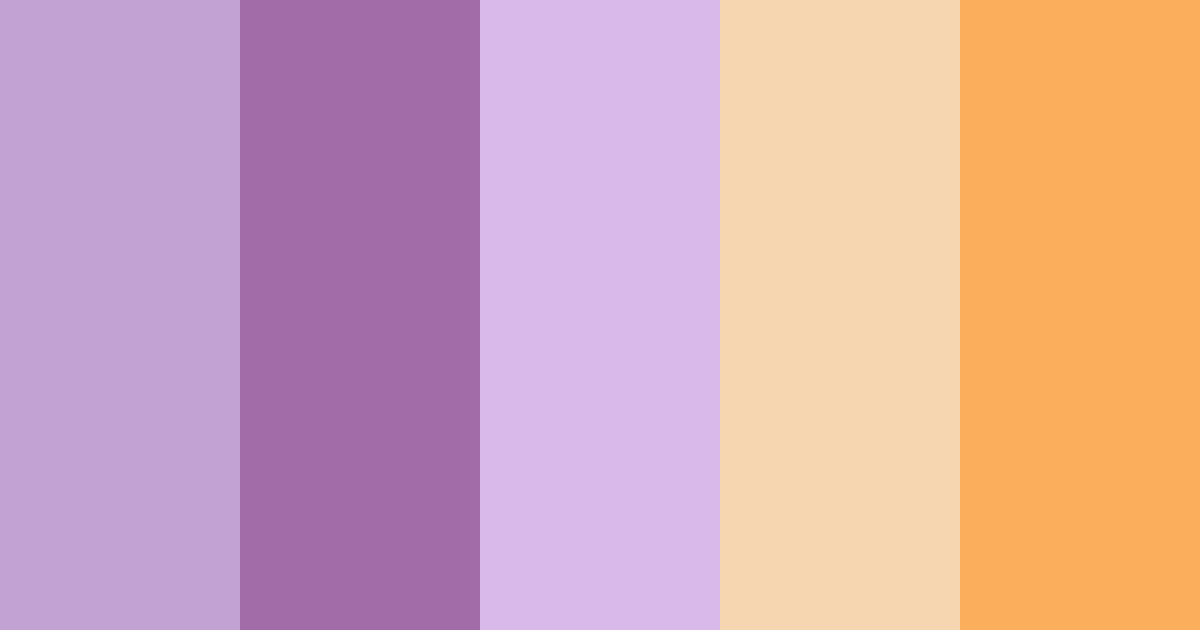 Download whimsical cat color palette PNG image (landscape)