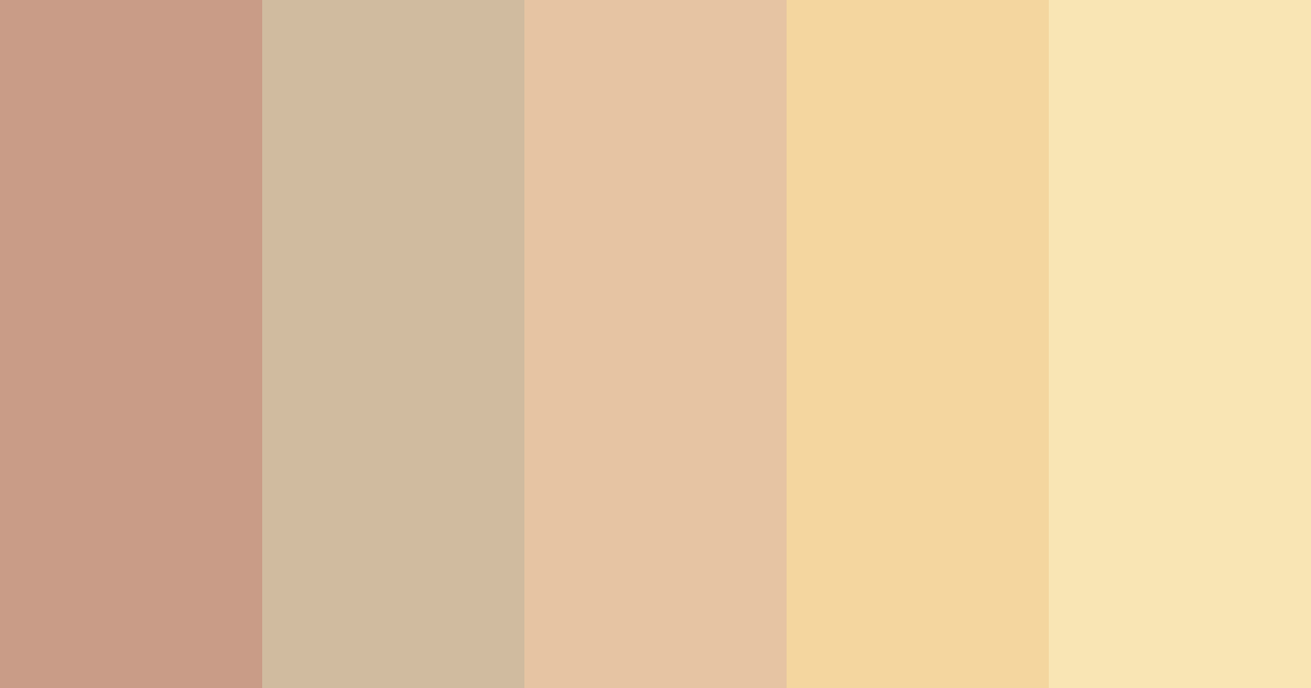 Download boho hairstylist color palette PNG image (landscape)