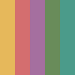 70s Boho in Años 70 Color Palettes