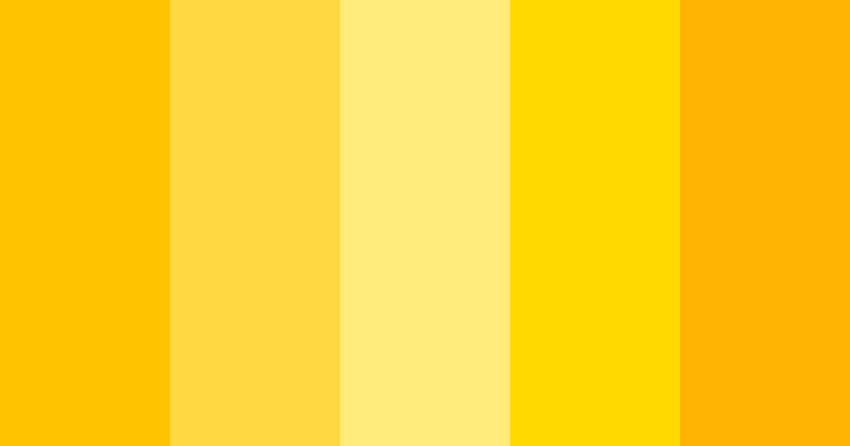 Download marie gold color palette PNG image (landscape)
