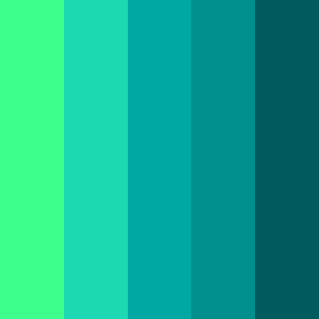 Download alien color palette PNG image (square)