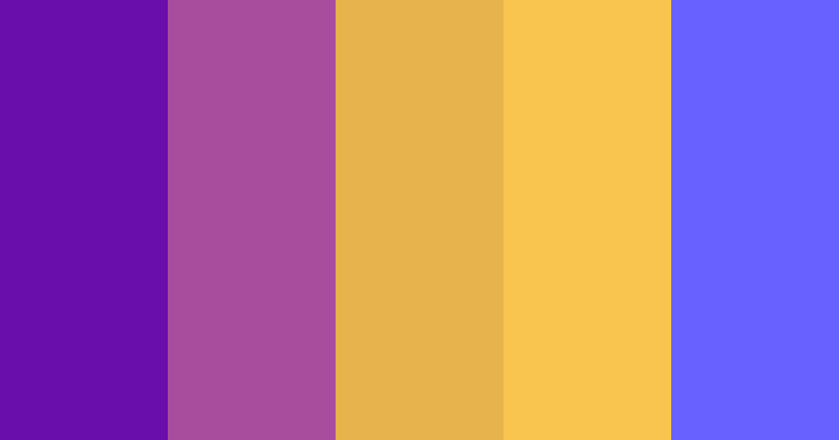 Download royal elegance color palette PNG image (landscape)