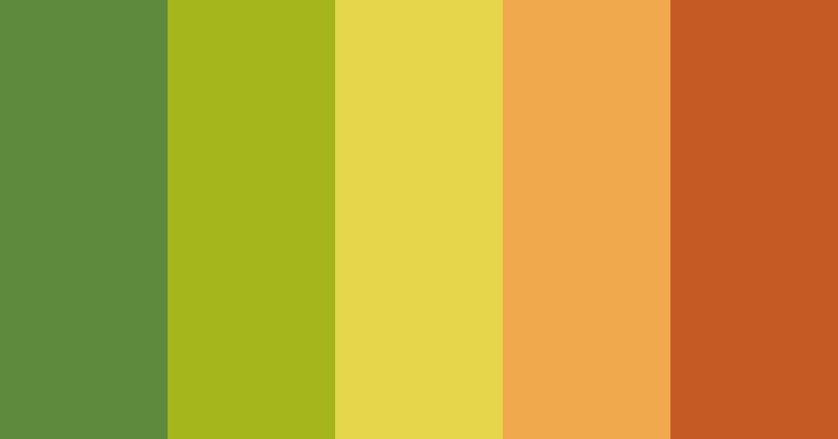 Download vegetable garden color palette PNG image (landscape)