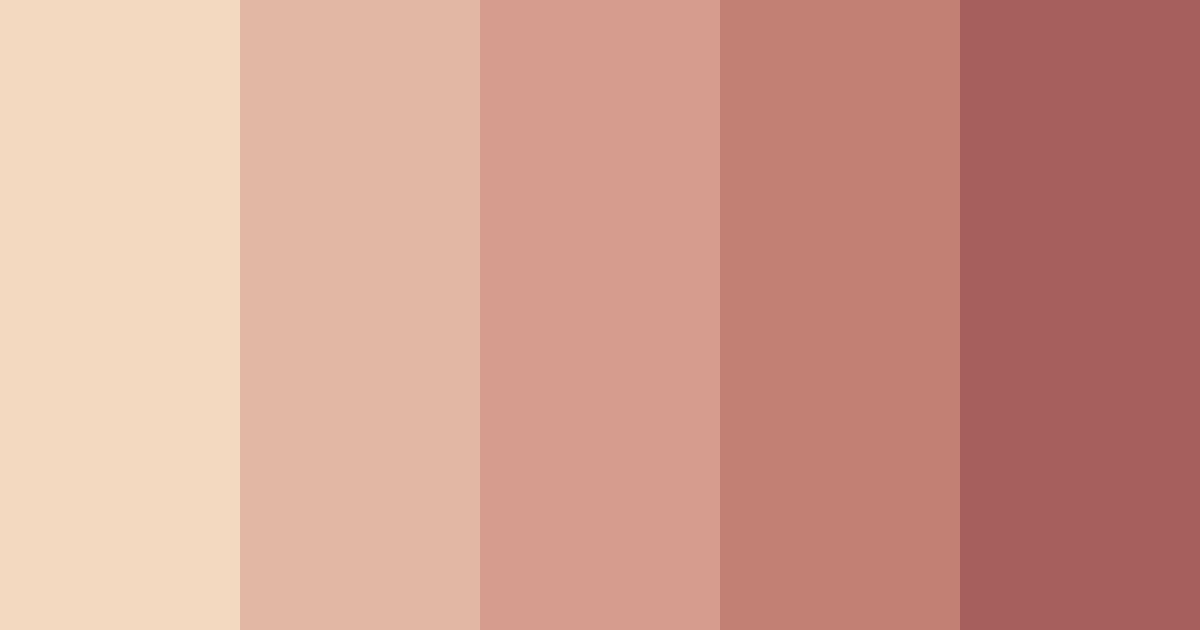 Download soft skin color palette PNG image (landscape)