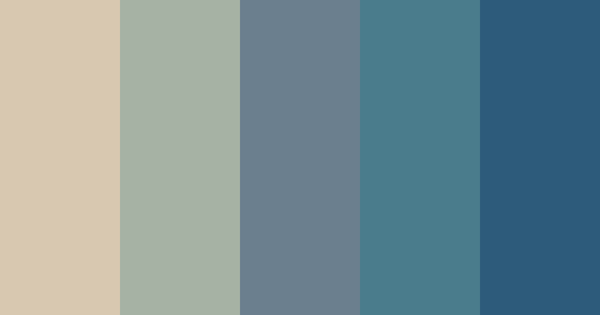 Download luxury calm color palette PNG image (landscape)