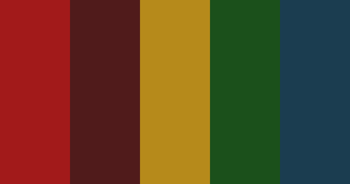 Download 90s horror nostalgia color palette PNG image (landscape)