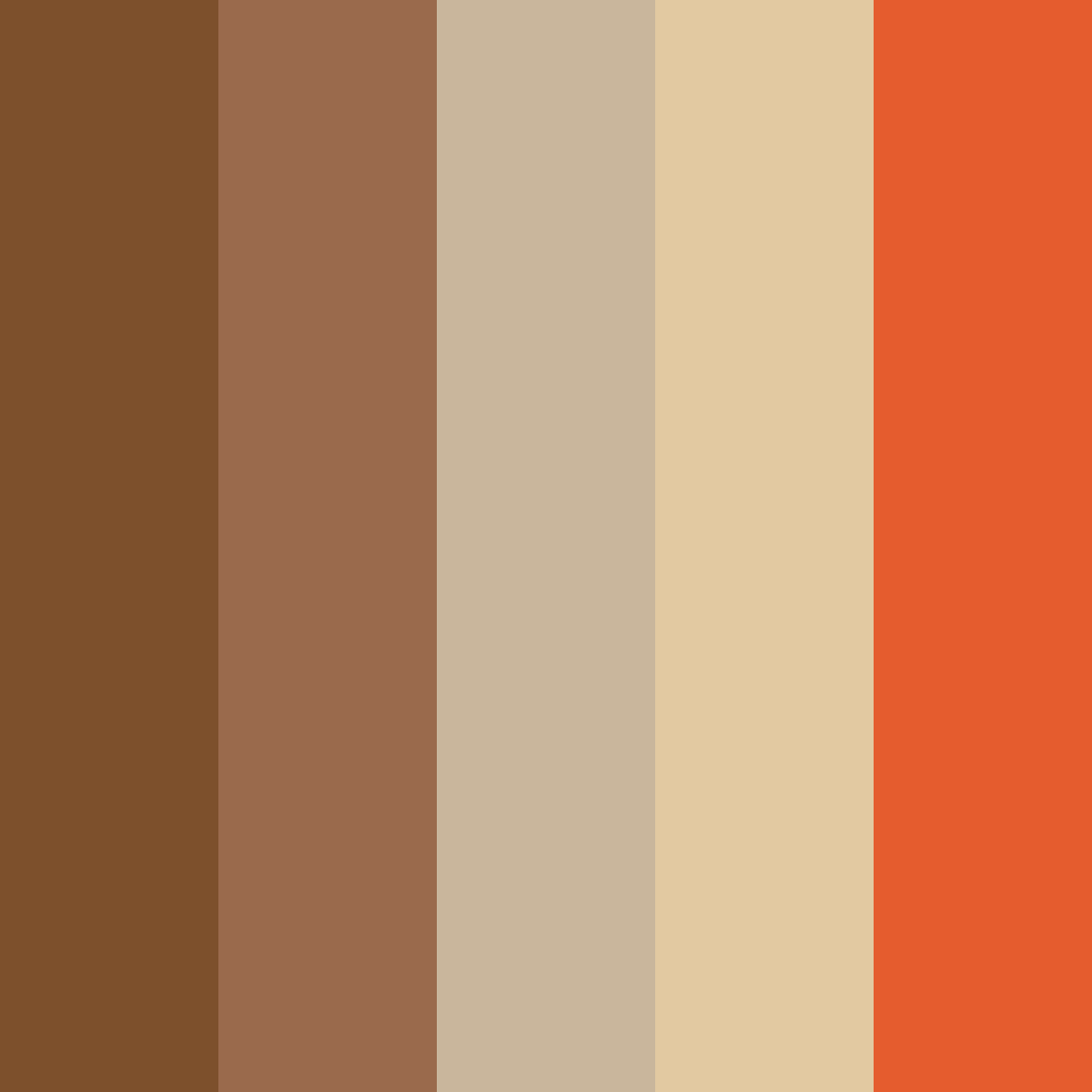 Download brutus color palette PNG image (square)