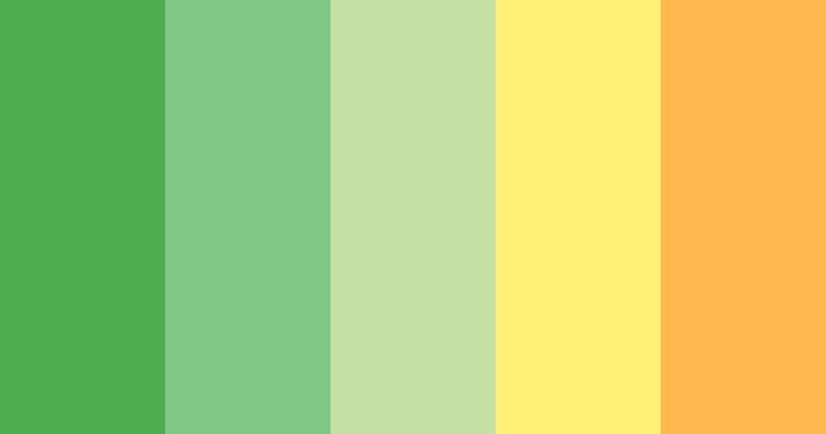 Download garden color palette PNG image (landscape)