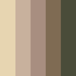  in Cream Color Palettes