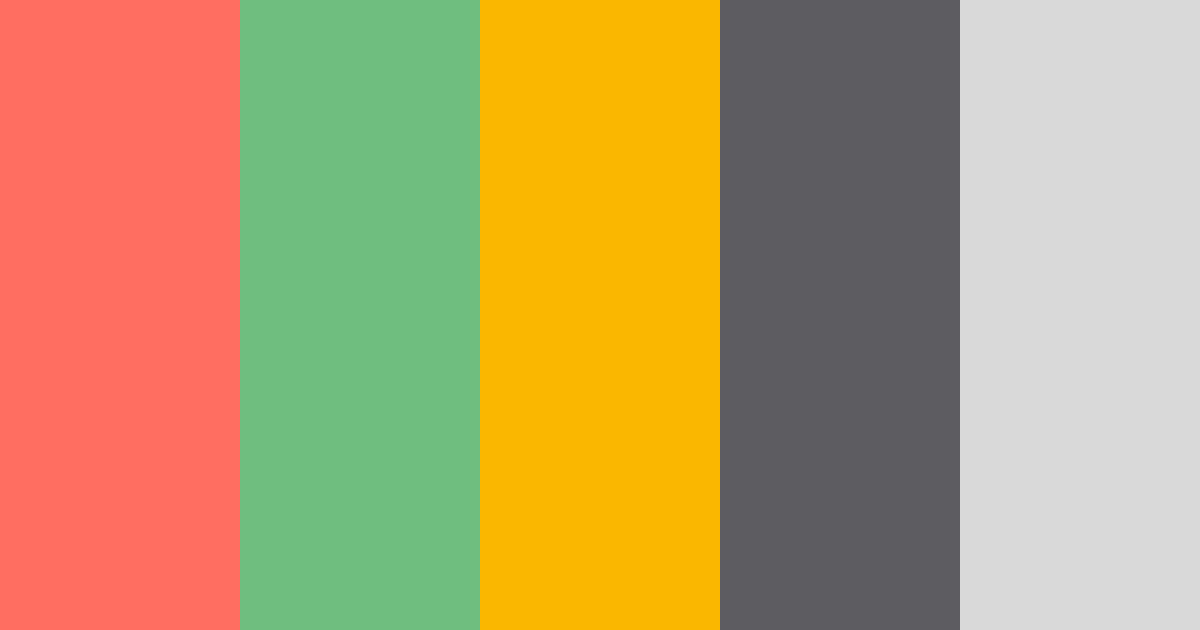 Download retro color palette PNG image (landscape)