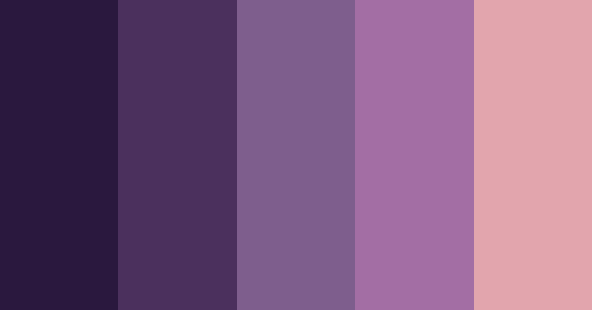 Download emo vibes color palette PNG image (landscape)