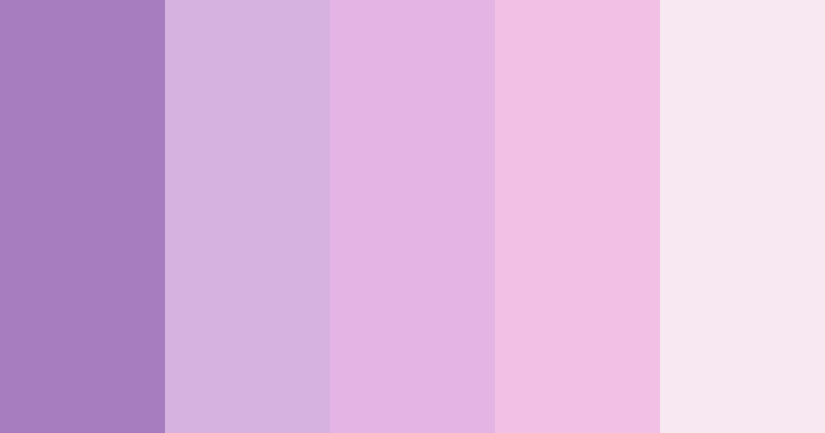 Download lilac garden color palette PNG image (landscape)