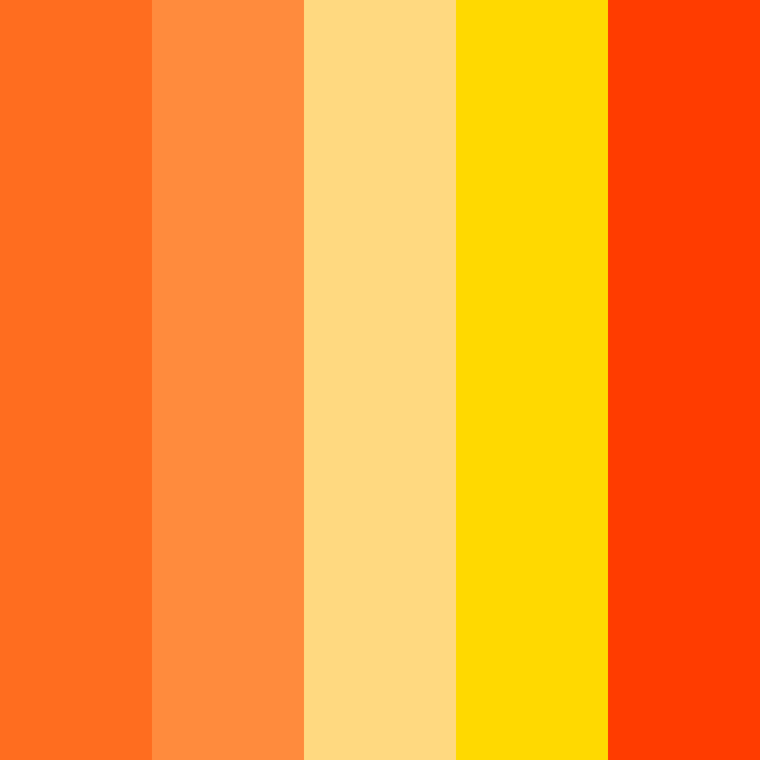 Download 80s retrowave autumn color palette PNG image (square)