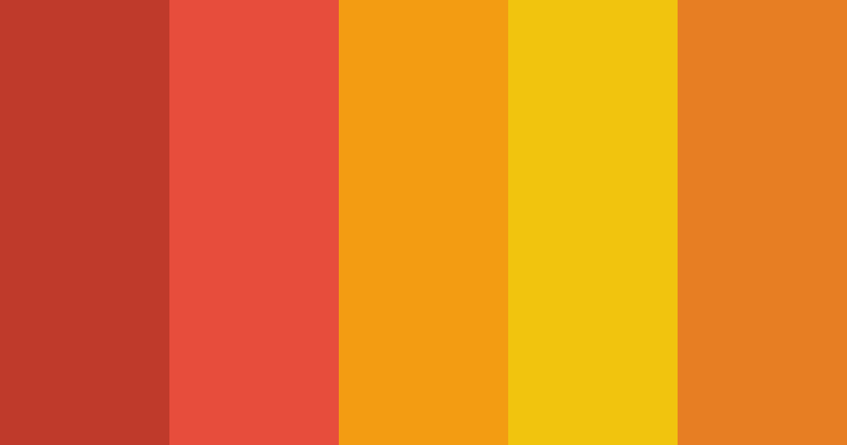Download lava color palette PNG image (landscape)