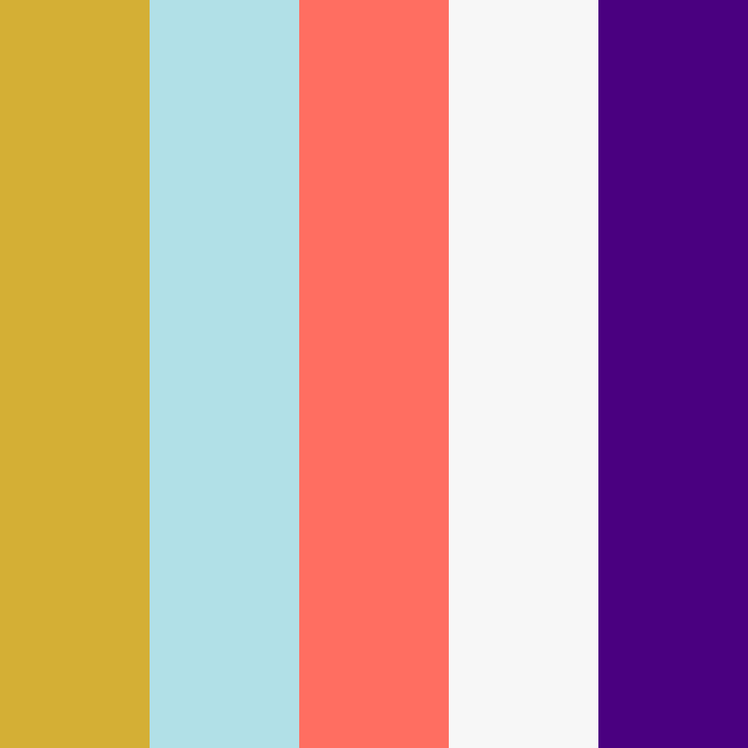 Download fortune teller color palette PNG image (square)