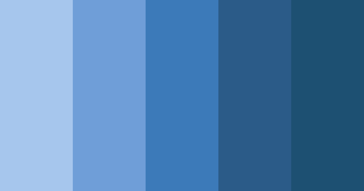 Download winter blues color palette PNG image (landscape)