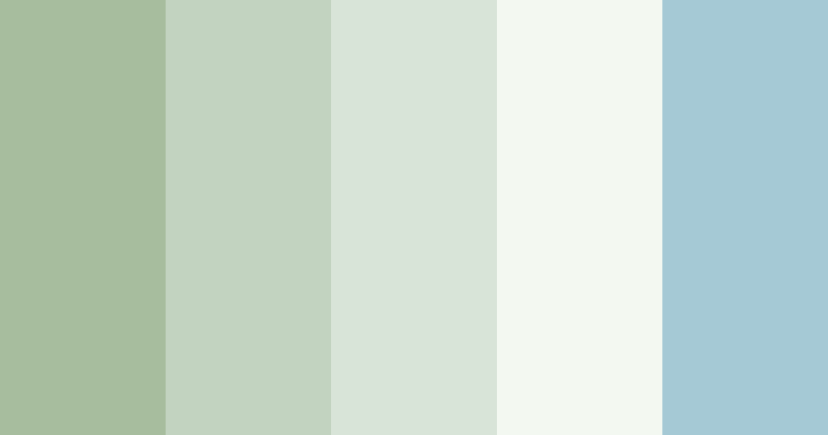 Download nordic serenity color palette PNG image (landscape)