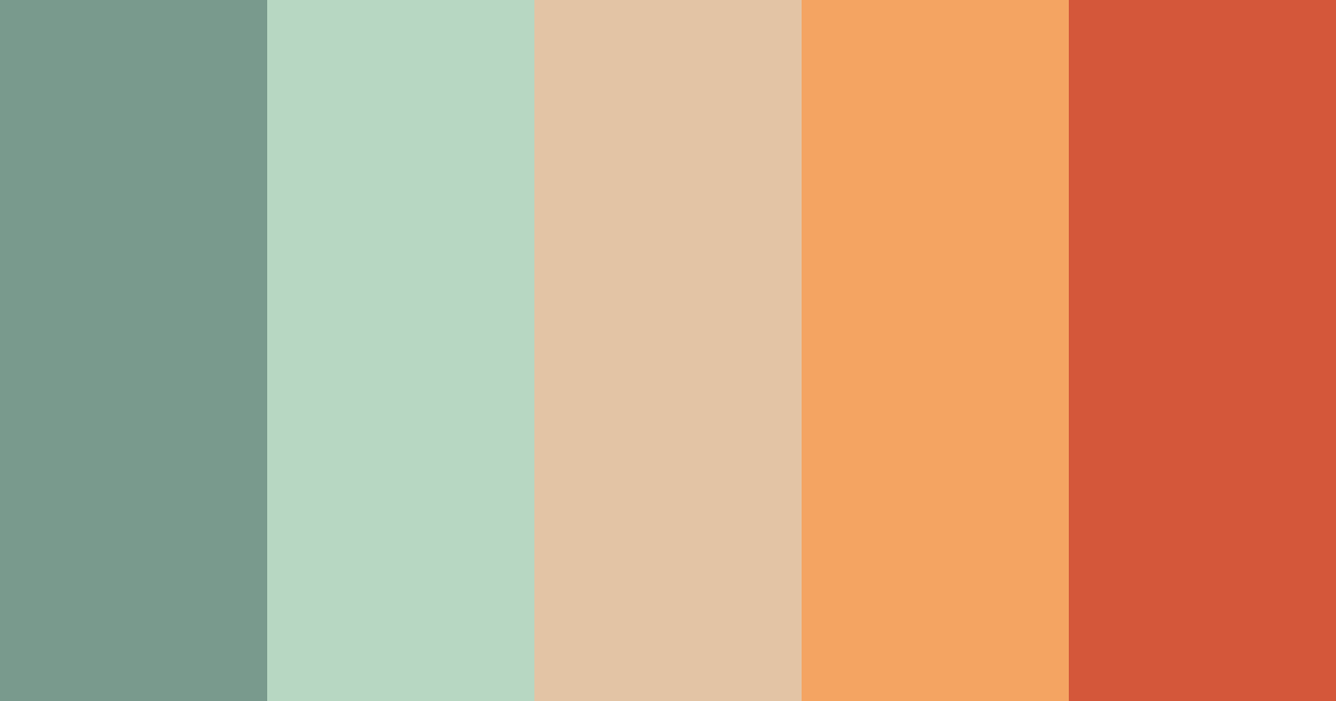 Download muted eclectic color palette PNG image (landscape)