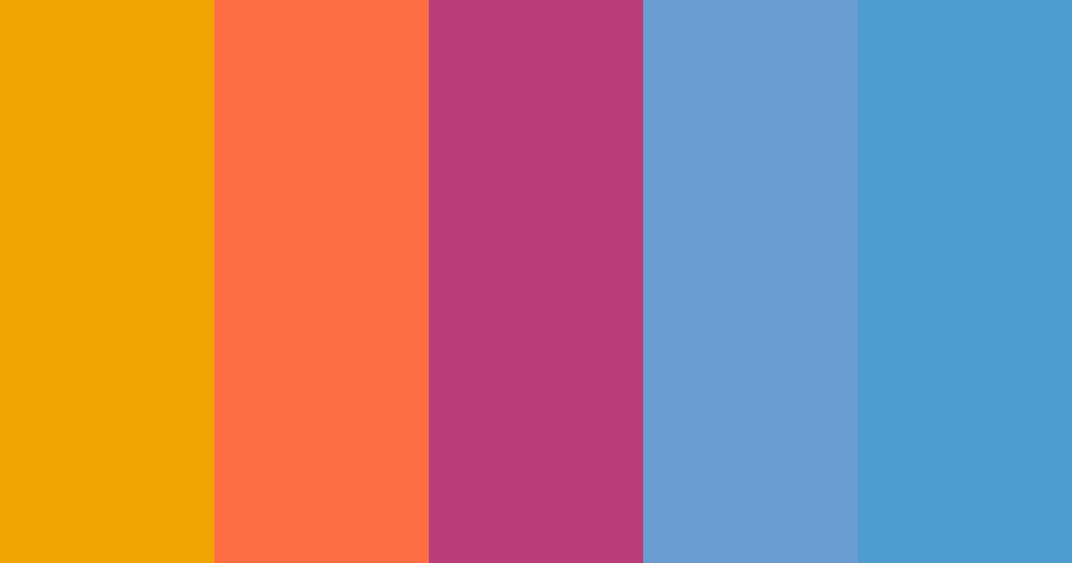 Download retro color palette PNG image (landscape)